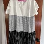 Walmart Black and white light weight dress/swim cover up Photo 0