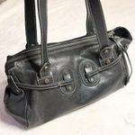 Cavalcanti Black Genuine Leather Shoulder Bag Made In Italy Designer Purse Photo 0