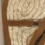 Antonio Melani Espadrille Jute & Canvas Wedges w Lace Up Detail Blue Women’s 9 Photo 7