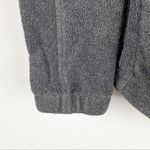 Columbia  Charcoal Gray Fleece Full Zipper Jacket, Size Small Photo 6