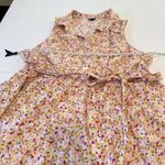 Torrid  Floral Cotton Poplin Collar Button Up Belt Sleeveless Shirt‎ Dres Size 3X Photo 8
