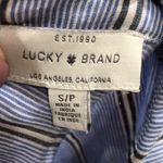 Lucky Brand  short sleeve striped button up shirt Photo 4