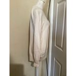 J.Crew  Cashmere Relaxed Crewneck Sweater in Heather Muslin Beige S Photo 3