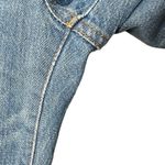 Madewell  Classic Straight Jeans Women’s Size 24 Blue High Rise Distressed Hem Photo 8