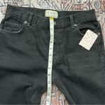 Free People We The Free Maggie Jeans NWT Midrise Straight Size 26 Washed Black Photo 8
