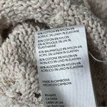 Anthropologie  XS Ivory Pointelle Sweater Tank | V-Neck Boho Cottagecore Knit Photo 6