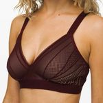 Lululemon Awake To Lace Garnet and Barely Beige Bra Size 34 C Photo 0