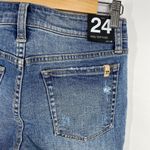 joe's jeans Easy Bermuda Medium Wash Distressed Denim Shorts Women's Size 24 NWT Photo 6