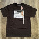 NWT Dwight from The Office Security Threat Black T Photo 4