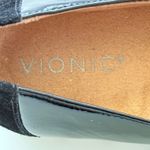 Vionic Kensley SlipOn Suede Patent Leather Loafer SZ 8.5 Smart Casual Minimalist Photo 4