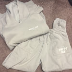 White Fox Boutique White Fox Sweat Set Boutique Matching Photo 0