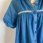 En Saison denim Blue Button Photo 4