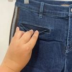 J. McLaughlin  Rutledge Jeans 4 NWT $178 Bootcut Blue Solid Dark Was Stretch Photo 2