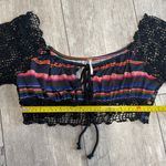 Free People NWOT Women’s Crochet Crop top (SM) Photo 2