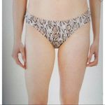 Jessica Simpson , Snake Charmer Midster Bottom Large Neutral Bikini Bottoms Photo 8
