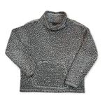 Eddie Bauer Grey Sherpa Cowl Neck Pullover Medium Photo 0
