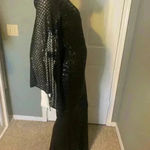 Miss ORD Plus Mermaid Black Sequin Evening Dress Size Large Photo 8