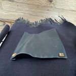 Oliver black mid calf / faux leather fringe / pockets sweater classic , boho Size M Photo 2