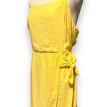 Nine West Side Tie Mini Dress Limassol Sunset Yellow XL Photo 2