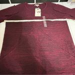 Dana Buchman  Red and Black Loose Fit Sweater Size XL NWT Photo 4