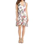 Karen Kane rose garden drop waist shift dress floral sleeveless cottagecore Photo 2