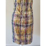 The Limited  Dot Dress Women 2 Watercolor Splatter Zip Midi Short Sleeve Travel Photo 4