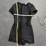 Maje Isiris Bandage Romper Women's Playsuit Black Size 36 Short Sleeve Jumpsuit Photo 5