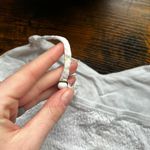 Xhilaration  Floral Embroidered Lace Trim Crop Top Photo 3