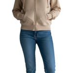 TNA Aritzia Cozy Fleece Boyfriend Fit Hoodie Women’s M Tan Size M Photo 0