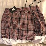 Plaid Skort Red Size XL Photo 0