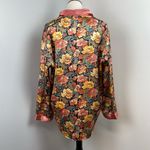 Victoria's Secret Victoria’s Secret Vintage Gold Label Floral Satin Sleep Shirt Medium Photo 6