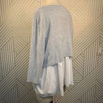 COS  Gray Layered Back‎ Pullover Sweater Photo 6