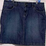 Sonoma Life + Style Women's Denim Skirt Size 14 19 1/2" Inseam x 17 1/2" Waist Photo 0