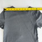 Social Culture Cropped T Shirt Micro Tee
Gray Size Small Gray Photo 3