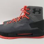 Under Armour Drive 4 High Top Basketball Sneaker Shoes Gray Black 1298309-040 Photo 1