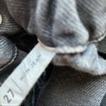 PacSun  Jeans Mom Jean Black Wash Paper Bag Waist Baggy Denim Women’s Size 27 Photo 6