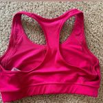 Adidas  Techfit Clima Cool Sports Bra Pink size small Photo 2