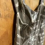 Ducks In A Row Modcloth Gray Sleeveless Cotton Dress Sz L White Size L Photo 3