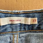 Levi's High Loose Distressed Jeans Photo 9