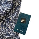 Nike Vintage White and Blue Floral Print Bodysuit Medium Photo 6