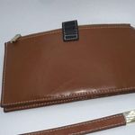 ANDOILT Genuine Leather Wallet RFID Blocking Credit Card Holder Cell Phone Handb Brown Photo 6