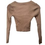 Ambiance Apparel  tan long sleeved shirt Photo 2
