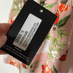 Pretty Little Thing NEW  Beige Floral Print Criss Cross Button Bodycon Dress Size 2 Photo 9