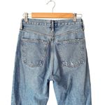 AGOLDE 90s Mid Rise Straight Distressed Jeans size 25 Button Fly Photo 4