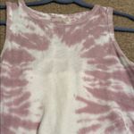 Chaser Tie-Dye Sleeveless Top with Lattice Back Photo 4
