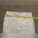 Gottex Studio Zebra Animal Print Active Wear Leggings White Size M Photo 10