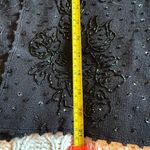 DKNY Black Embellished Women's Sweater Photo 8