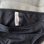 Seafolly  australia bikini bottoms black‎ NWOT SIZE US 12 Photo 2