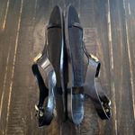 Michael Kors  Black Jelly Thong Sandals With Gold MK Emblem Women's Size 8 Photo 3