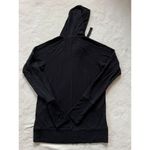 Athleta Inner Twist Wrap Pullover Hooded Athletic Top XS Black Photo 9